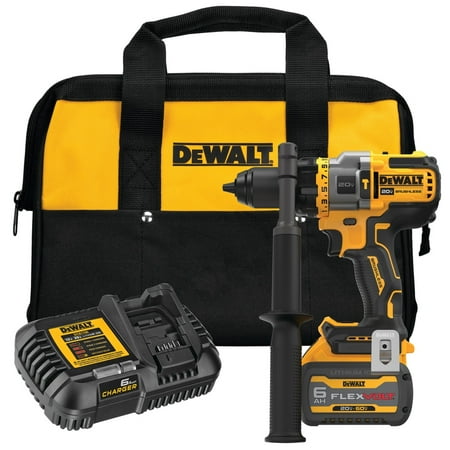 

Dewalt FLEXVOLT 20 volt 1/2 in. Brushless Cordless Hammer Drill/Driver Kit (Battery & Charger)