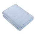 thumbnail image 1 of Blue Electric Heated Blanket Queen Size 61.81X83.86 Inch Double Control Heating Pad With Auto Shut Off Machine Washable Soft Polyester For Bed Couch Winter Warmth Blue, 1 of 8
