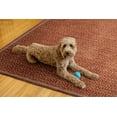 thumbnail image 4 of Linon Outdoor Washable Area Rug Collection, Orange and Ivory, 7' x 9', 4 of 8