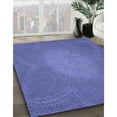 thumbnail image 2 of Ahgly Company Indoor Round Patterned Light Slate Blue Area Rugs, 7' Round, 2 of 6