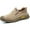 Khaki 4#, variant on Bellella Mens Protection Boot Steel Toe Work Boots Anti-smash Safety Shoes Puncture Proof Industrial Brown 2# 7