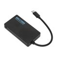 thumbnail image 4 of 4 Ports USB 3.0 Hub 5Gbps Ultra Slim Type C Interface Bonne Dissipation de Chaleur Portable Data Hub pour U Disque Clavier Souris Noir, 4 of 14