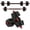 2-IN-1, variant on BalanceFrom 60LB 4-in-1 Portable Changeable Dumbbell, Barbell, and Kettlebell Set with Adjustable Weights