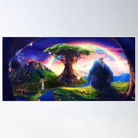 Ori And The Blind Forest Poster Wall Art, Modern Wall Decor, 8x12 UNFRAMED