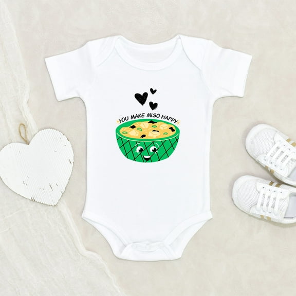 Newbabywishes - Funny Make Miso Happy Baby Clothes for Boys and Girls - Newborn Baby Clothes