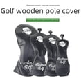 thumbnail image 2 of Funda protectora para palo de golf de madera con forma de pescador, con dibujos animados, 1/3/5/UT, material de PU impermeable, 2 of 6