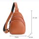thumbnail image 4 of Bolso bandolera, bolso de hombro tipo bandolera, bolso de hombro deportivo de cuero PU para mujer, bolso de riñonera pequeño y elegante, 4 of 5