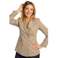 thumbnail image 1 of Saco elegante de Mujer Versatil Champange Chica, 1 of 3