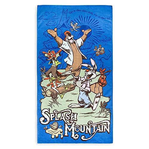 Beach Towel Disney Splash Mountain