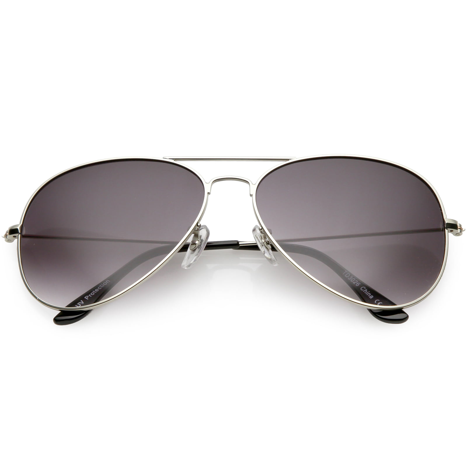 Large Oversize Aviator Sunglasses Metal Frame Gradient Lens 60mm ...