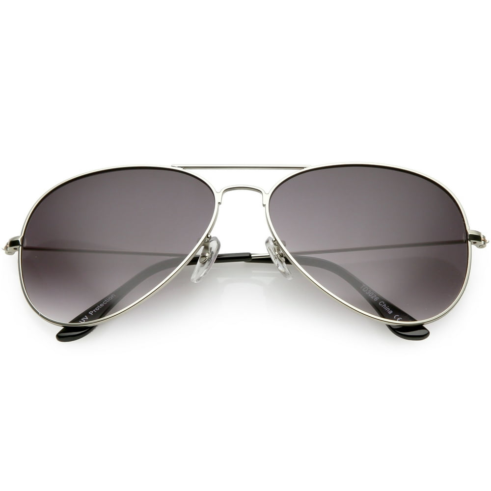 sunglass.la - Large Oversize Aviator Sunglasses Metal Frame Gradient ...
