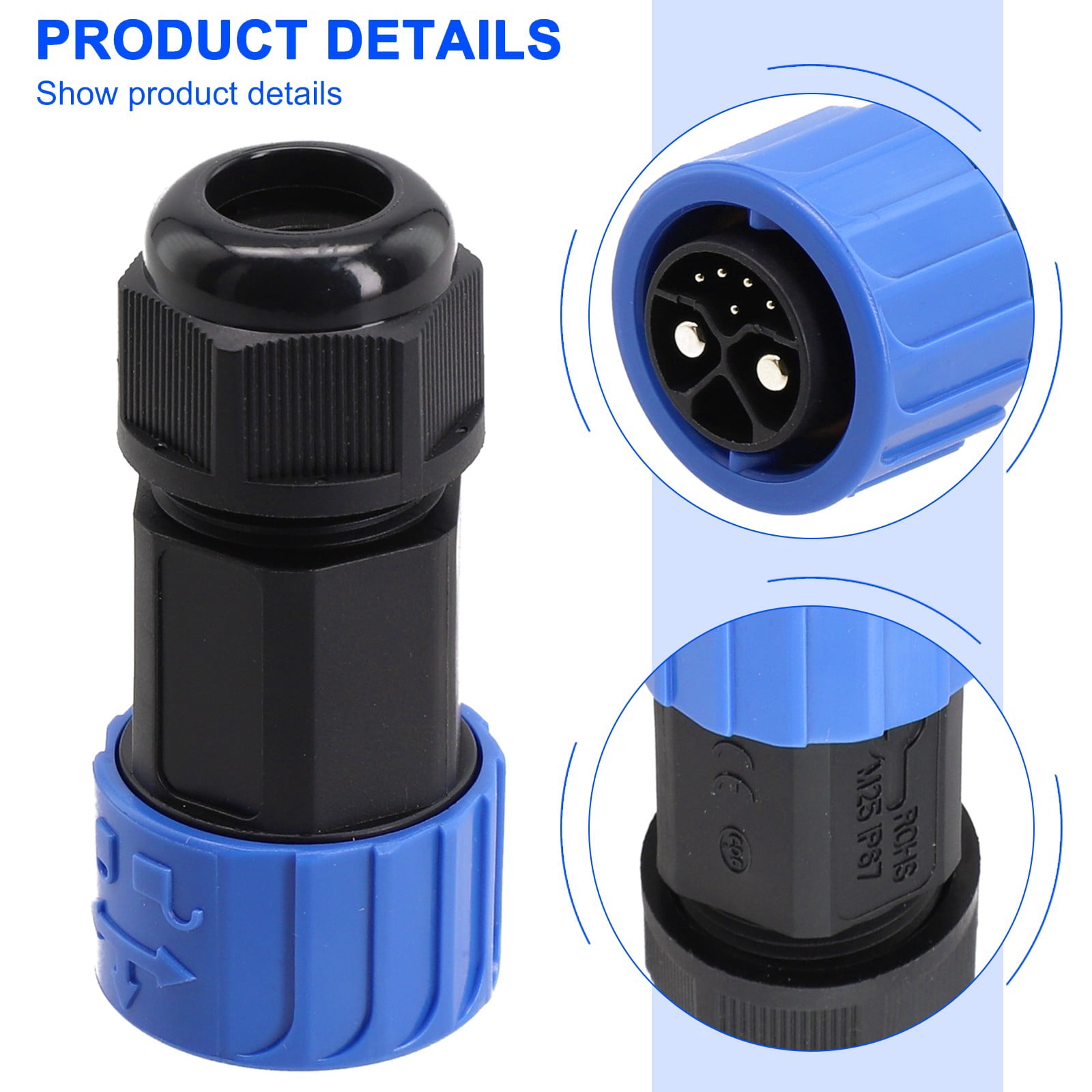 Câble Extension Vélo électrique 5 Broches étanche IP65 Pour écran VAE - Connectez Facilement Votre Compteur