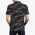 thumbnail image 4 of Daiia Cool Sports Car Pattern Men’s Polo Shirts,Solid Deck Shirt,Classic Fit, Breathable Cotton Polo for Casual and Sport Wear-X-Large, 4 of 9