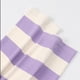 thumbnail image 3 of Camisones de algodón Gibobby Pijama de algodón de imitación Color degradado a rayas morado M, 3 of 5