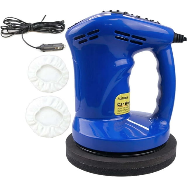 Máquina para encerar autos Máquina pulidora de autos, Máquina enceradora de mano autoservicio portátil de 12v para autos, Fácil de completar el trabajo de encerado y pulido