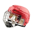 thumbnail image 1 of Casco de hockey ejercicio de entrenamiento ajustable Casco de patinaje de velocidad de hielo transpirable S, 1 of 8