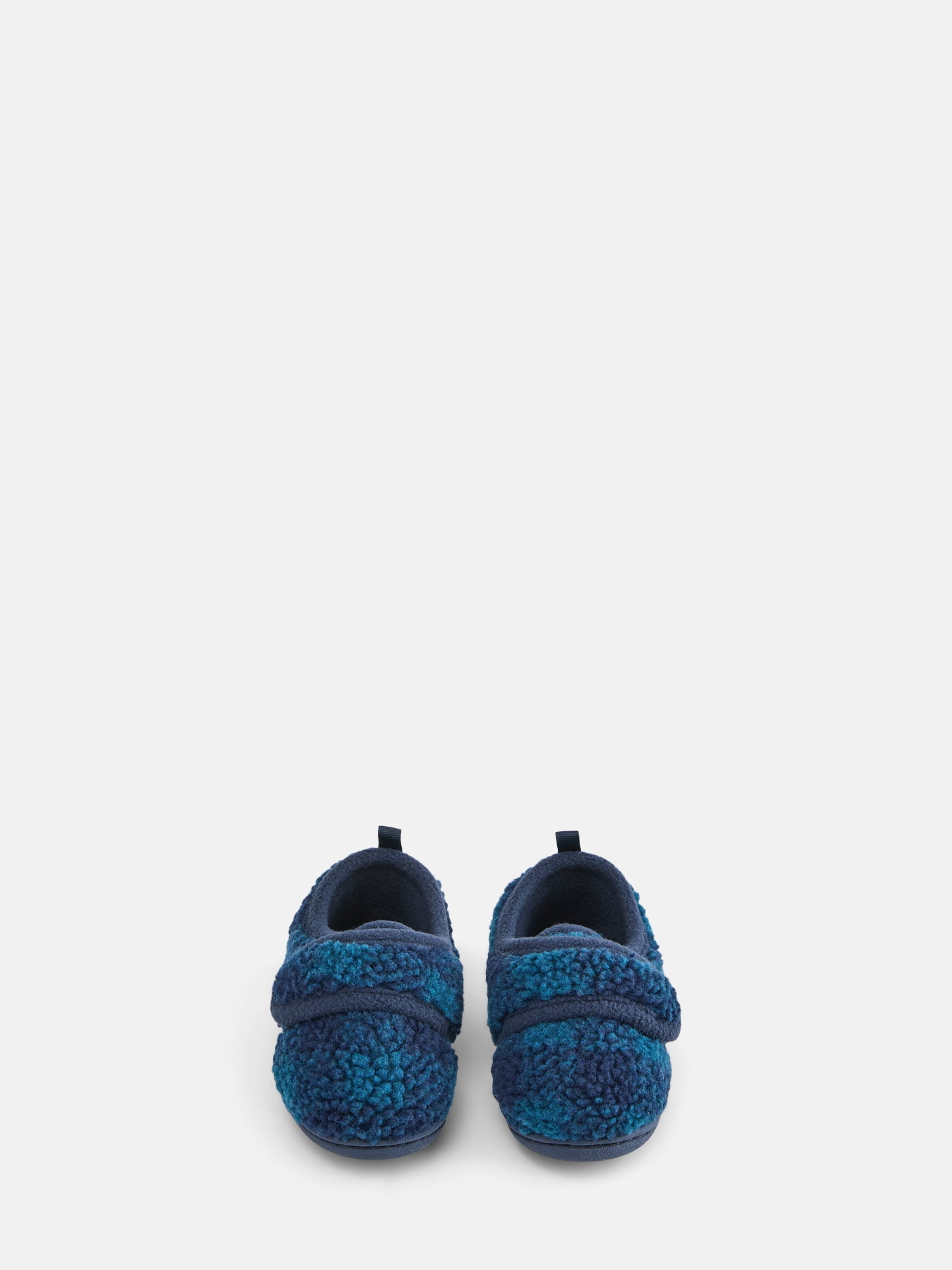 Wonder Nation Baby and Toddler Boys Embroidered Slippers