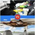 thumbnail image 6 of VFM Car Ceiling Cargo Net Pocket, Double-Layer Car Roof Storage Organizer,Overhead Net for Truck,SUV & Van Camping,Travel Road Trips,Van Life Essentials, 6 of 9