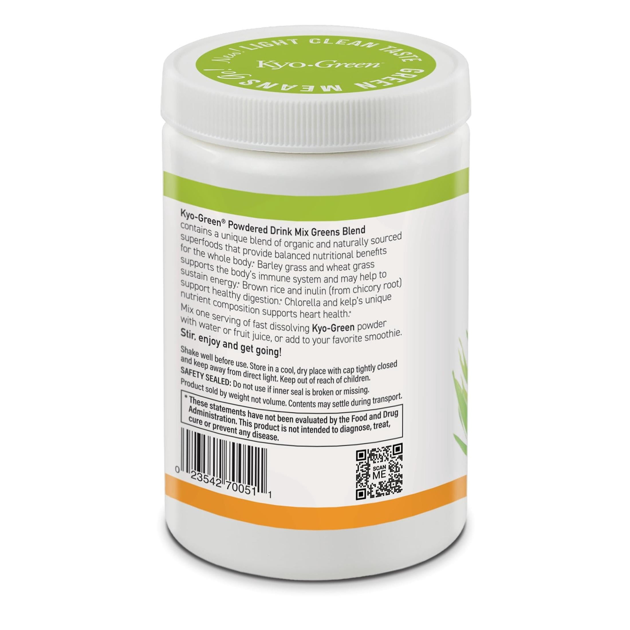 Kyo-Green Greens Blend Energy*, Powdered Drink Mix, 10 oz