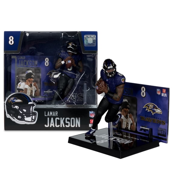 Lamar Jackson w/Alternate Jersey (NFL: Baltimore Ravens) 7" Figure McFarlane's SportsPicks #30