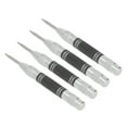 thumbnail image 1 of Automatic Centre Punches, Center Punch Tool 5in Total Length 4Pcs High Speed Steel  For Maintenance Black White, 1 of 8
