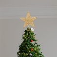 thumbnail image 4 of Árbol Top Top Decorativo Romántico Treetop Star Topper Lights para Party 25cm Champagne gold +Árbol Top Top Decorativo Romántico Treetop Star Topper Li Fernando estrella de la copa del árbol, 4 of 8