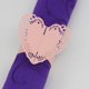 thumbnail image 2 of 50pcs corazón amoroso servilleteros titulares de la boda banquete fiesta favor decoración de la Sunnimix Hebillas de servilleta, 2 of 7