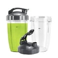 thumbnail image 1 of Set of 2 Durable 24oz Blending Cups with Leak-Proof Lids for NutriBullet 600W & 900W Blenders, BPA-Free & Dishwasher Safe, 1 of 6