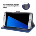 thumbnail image 3 of Mobile Phone Cover for Samsung S7 Edge Plus, Cover Premium Pu Leather Tpu Flip Cover Magnetic Closure Card Compartment Stand Function Wallet with Lanyard Protective Cover, 3 of 7