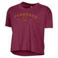 thumbnail image 2 of Women's Alternative Apparel  Crimson Tuskegee Golden Tigers Retro Jersey Headliner Cropped T-Shirt, 2 of 3