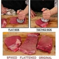 thumbnail image 4 of Reversible Meat Tenderizer And Pounder Dual Sided Meat Tenderizer Mallet Marinating Prep Tool, 4 of 5