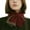 Red camel, variant on Women Warm Scarf Neck Gaiter Shawl Wrap Winter Accessories Indoor Neck Scarf