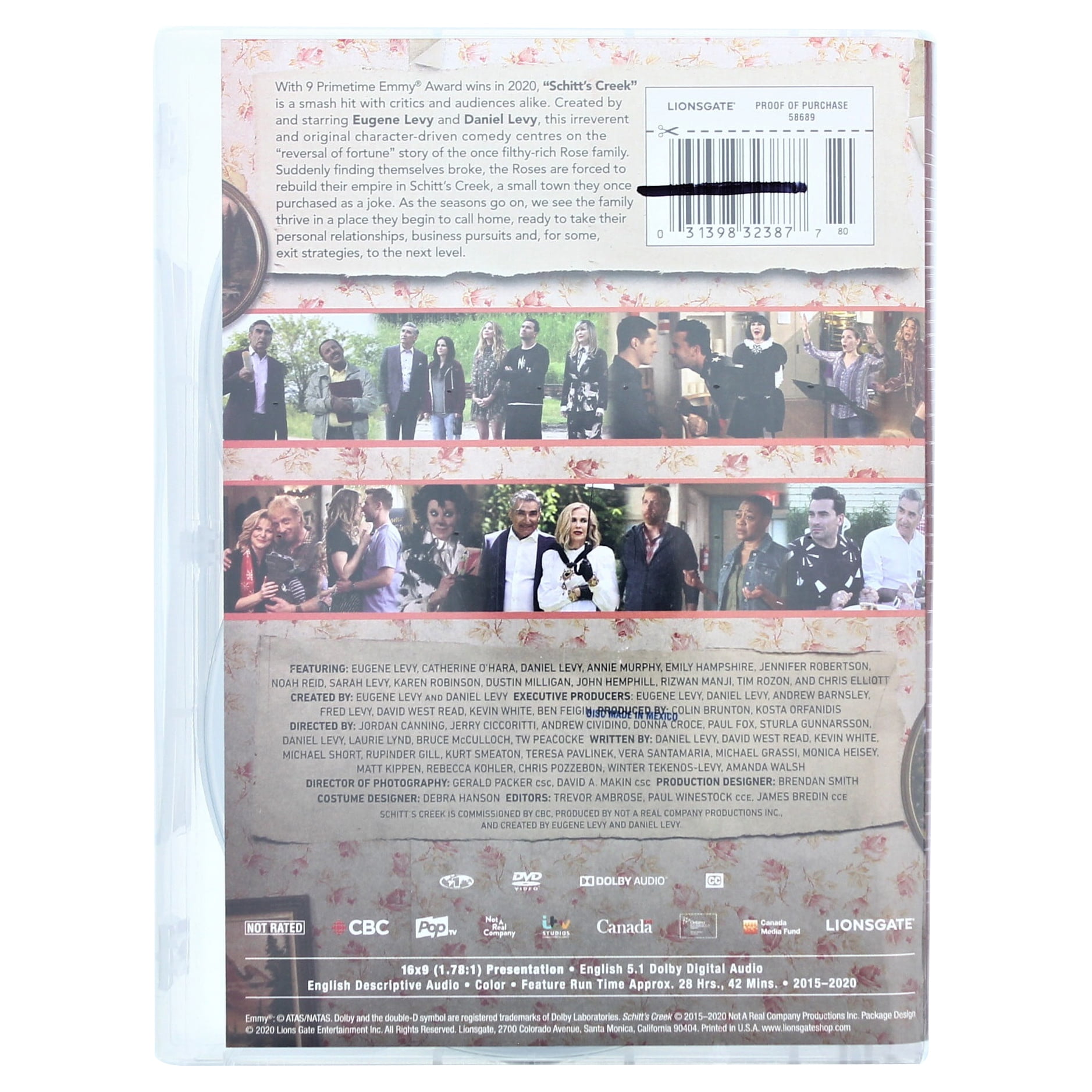 Lions Gate's Schitt's Creek: Complete Collection TV Show Box Lions Gate's Schitt's Creek: Complete Collection TV Show Box