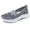 Grey, variant on ibiyuan Orthopedic Shoes for Women Mesh Knitted Woven Walking Shoes Women Adjustable Upper Closed Toe on Wide Toe Box Sneakers Women Classic Hands-Free Platform Mary Janes Workout Gym Shoes