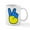 White, variant on CafePress - Ukrainian Flag Peace Sign Ukraine Native Home Mugs - 11 oz Ceramic Mug - Novelty Coffee Tea Cup