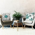 thumbnail image 6 of Decorative Throw Pillow Covers Set of 4 Blue Pillow Covers 18x18 inch Throw Pillow Cases Linen Square Pillow Case,Farmhouse Outdoor Modern Boho Pillow Covers for Couch Sofa Living Room, 6 of 10