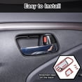 thumbnail image 5 of TINKI Inner Door Handle Bowl Cover Trim for Honda Pilot 2016-2022, 4PCS, ABS, 5 of 7