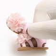 thumbnail image 2 of Infant Baby Girl Sandals Flower Comfort Summer Outdoor Casual Beach Newborn Prewalker First Walking Shoes, 2 of 7