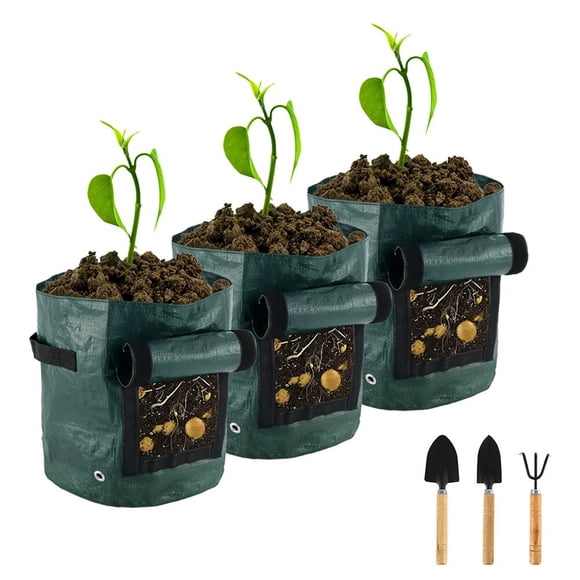 Potato Grow Bag Set Plant Nursery Bags Seedling Bags Vegetable Growing Bags