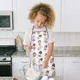thumbnail image 4 of Ballet Dancer Princess Pattern Kids Aprons for Girls and Boys,Adjustable Neck Strap Toddler Aprons for Kids Cooking Baking, 4 of 7