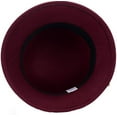 thumbnail image 6 of YooGuoGuo Women Wool Felt Church Cloche Cap Bucket Hat Bowler Hats with Leaves Band, 6 of 8