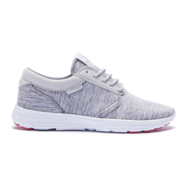 Tenis Supra Hammer Run Mujer Tendencia gris 25.5