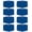 Royal Blue, variant on 8 Packs Round Tablecloth 90 Inch Royal Blue Tablecloth for Circle Tables, Washable Polyester Fabric Table Cloth, Wrinkle Resistant Table Cloth Round Cover for Wedding Party Banquet Dining