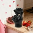 thumbnail image 2 of DefiDgd Small Heart Shaped Hands Sculpture Decor Table Ornament,Love Finger Statue Modern Home Decor for Valentine's Day Birthday Party Home Decoration(Black), 2 of 6