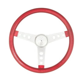 Grant Metal Flake Steering Wheel, Red/Chrome 15 Grant Metal Flake Steering Wheel, Red/Chrome 15