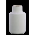 thumbnail image 1 of Petit Vase Rond en Céramique avec Col&44; Blanc, 1 of 1