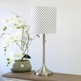 thumbnail image 2 of Simple Designs Mini Egg Oval Ceramic Table Lamp 2 Pack Set, Orange, 2 of 4