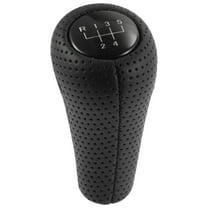 5 Speed Manual Gear Stick Shift Knob Transmission for BMW X1 E84 ABS Faux Leather Black 1 Pcs