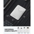 thumbnail image 4 of Tarjetero adhesivo VULKIT de piel para iPhone, color blanco, 4 of 7