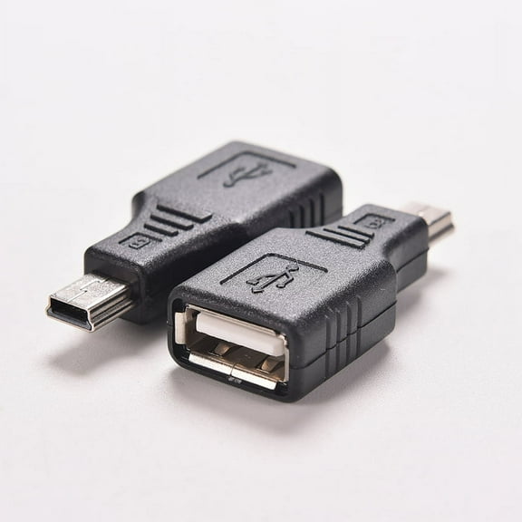 Network USB 2.0 A Female to Mini USB B 5 Pin Male Cord Cable Hub Adapter